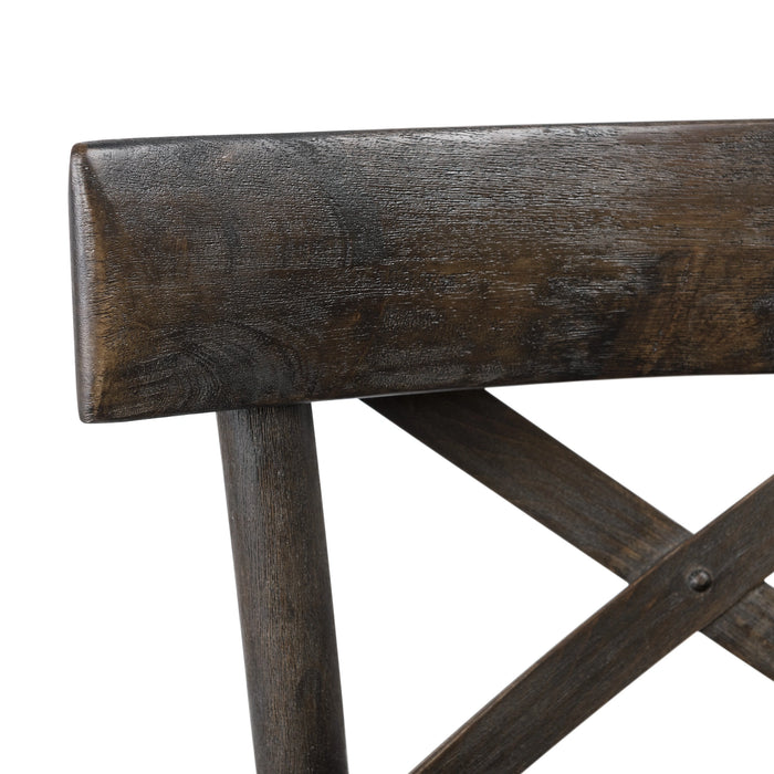 (D210-21C) Coronado- 30'' Barstool- Chocolate