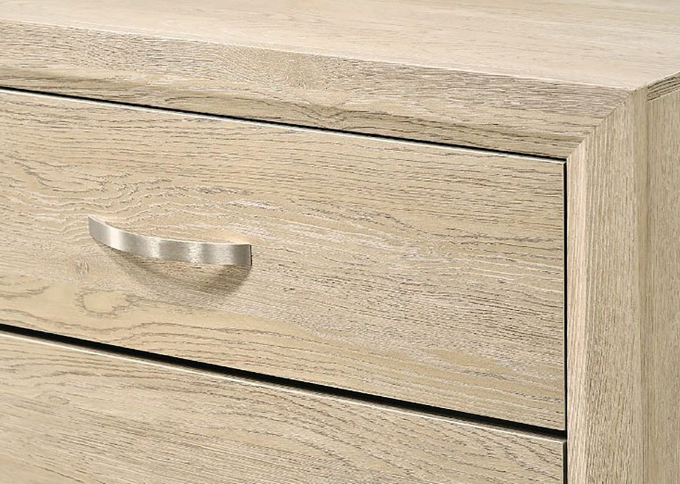 Crown Mark Furniture Akerson 6 Drawer Dresser in Beige - Vida Furniture (Laredo,TX)
