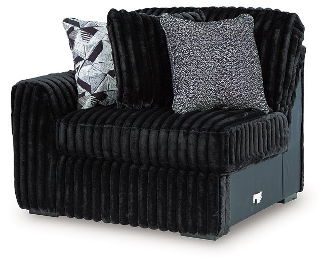 Midnight-Madness Sectional Sofa - Vida Furniture (Laredo,TX)
