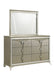 Galaxy Home Samantha Mirror Silver - Vida Furniture (Laredo,TX)