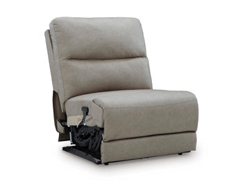 Narwhal Place Reclining Sectional with Storage Console - Vida Furniture (Laredo,TX)