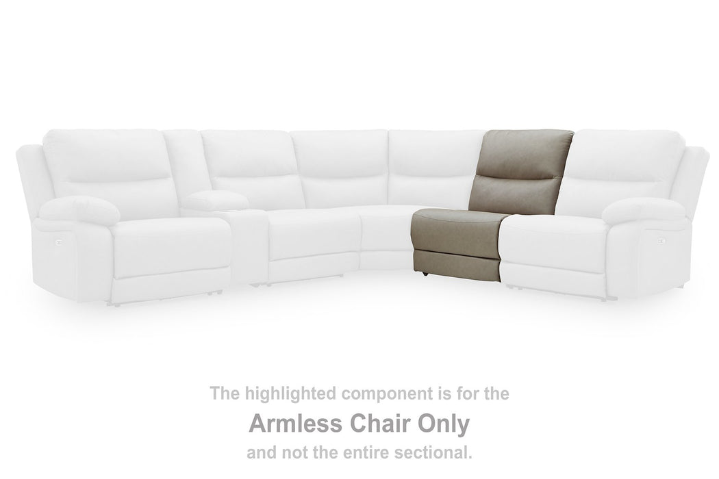 Narwhal Place Reclining Sectional with Storage Console - Vida Furniture (Laredo,TX)