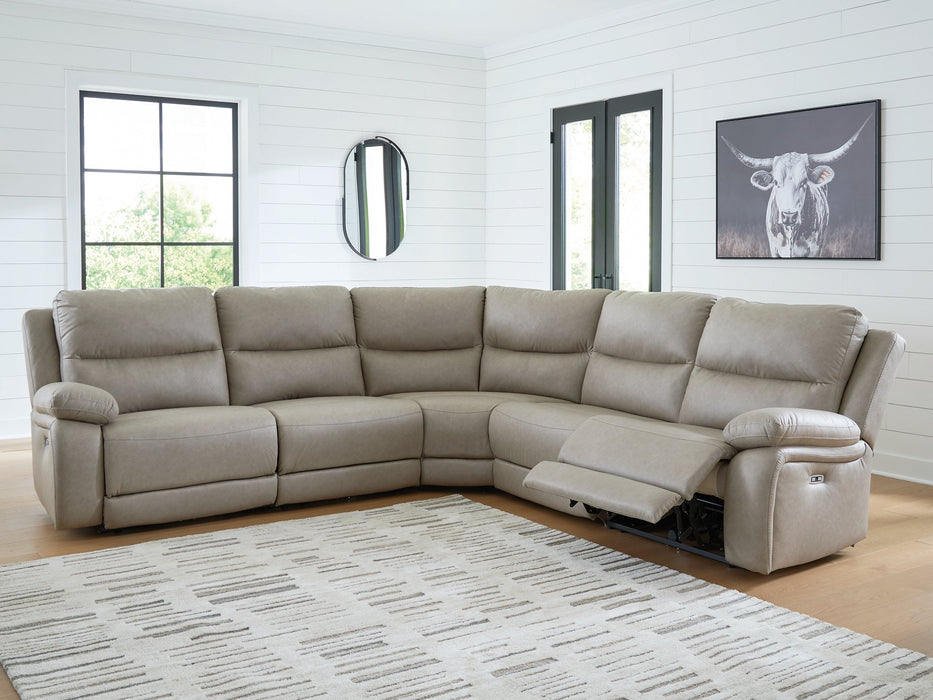 Narwhal Place Power Reclining Sectional - Vida Furniture (Laredo,TX)
