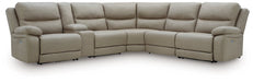 Narwhal Place Reclining Sectional with Storage Console - Vida Furniture (Laredo,TX)