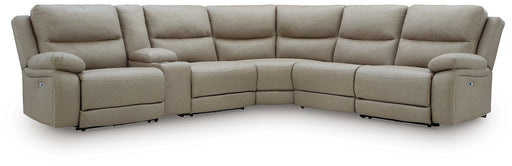 Narwhal Place Reclining Sectional with Storage Console - Vida Furniture (Laredo,TX)