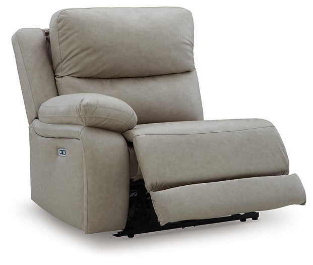 Narwhal Place Reclining Sectional with Storage Console - Vida Furniture (Laredo,TX)