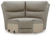 Narwhal Place Reclining Sectional with Storage Console - Vida Furniture (Laredo,TX)