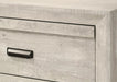 Crown Mark Furniture Valor 5 Drawer Chest in Gray - Vida Furniture (Laredo,TX)