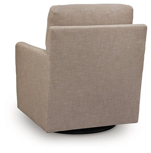 Freybourne Next-Gen Nuvella Swivel Accent Chair - Vida Furniture (Laredo,TX)