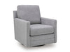 Freybourne Next-Gen Nuvella Swivel Accent Chair - Vida Furniture (Laredo,TX)