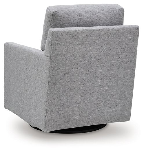 Freybourne Next-Gen Nuvella Swivel Accent Chair - Vida Furniture (Laredo,TX)