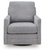 Freybourne Next-Gen Nuvella Swivel Accent Chair - Vida Furniture (Laredo,TX)
