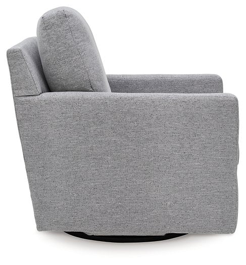 Freybourne Next-Gen Nuvella Swivel Accent Chair - Vida Furniture (Laredo,TX)