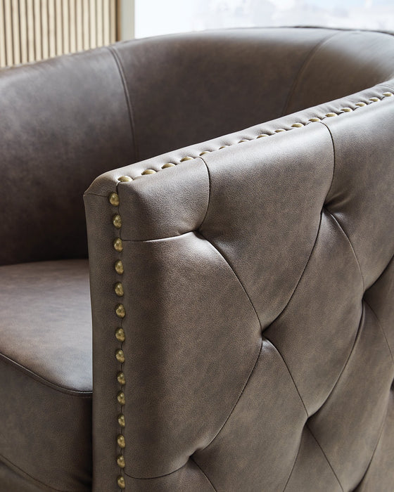Brentlow Swivel Accent Chair - Vida Furniture (Laredo,TX)