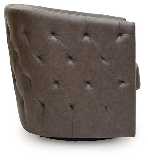 Brentlow Swivel Accent Chair - Vida Furniture (Laredo,TX)