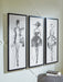 Mckerrick Wall Art Set (Set of 3) - Vida Furniture (Laredo,TX)