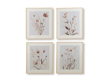 Chettings Wall Art (Set of 4) - Vida Furniture (Laredo,TX)
