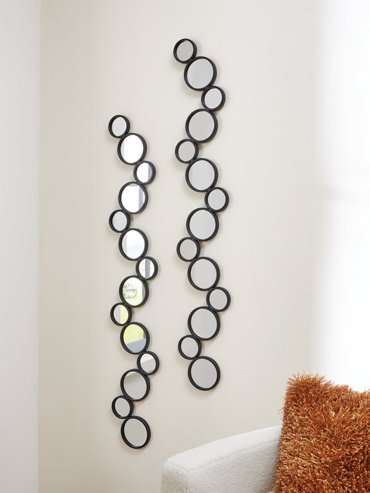 Vinler Accent Mirror Set (Set of 2) - Vida Furniture (Laredo,TX)