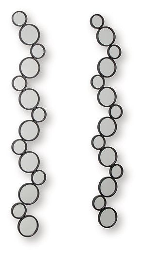 Vinler Accent Mirror Set (Set of 2) - Vida Furniture (Laredo,TX)