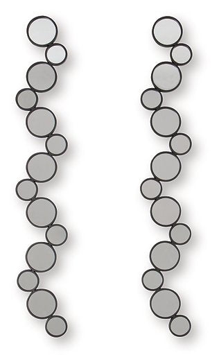 Vinler Accent Mirror Set (Set of 2) - Vida Furniture (Laredo,TX)