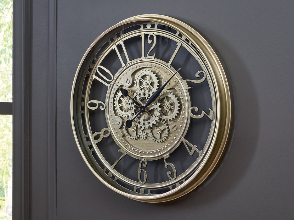 Gilover Wall Clock - Vida Furniture (Laredo,TX)