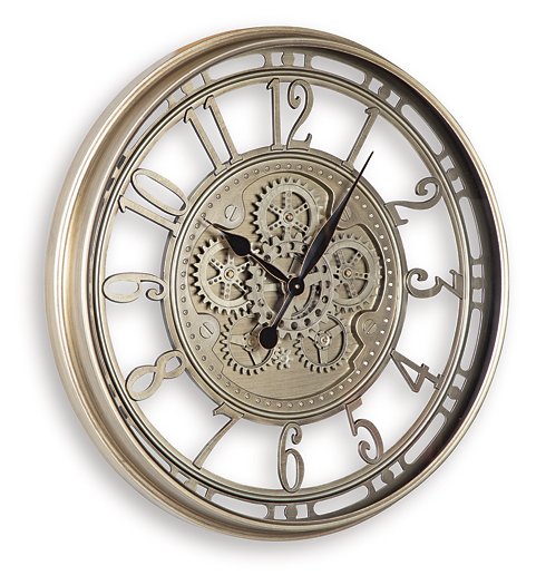 Gilover Wall Clock - Vida Furniture (Laredo,TX)