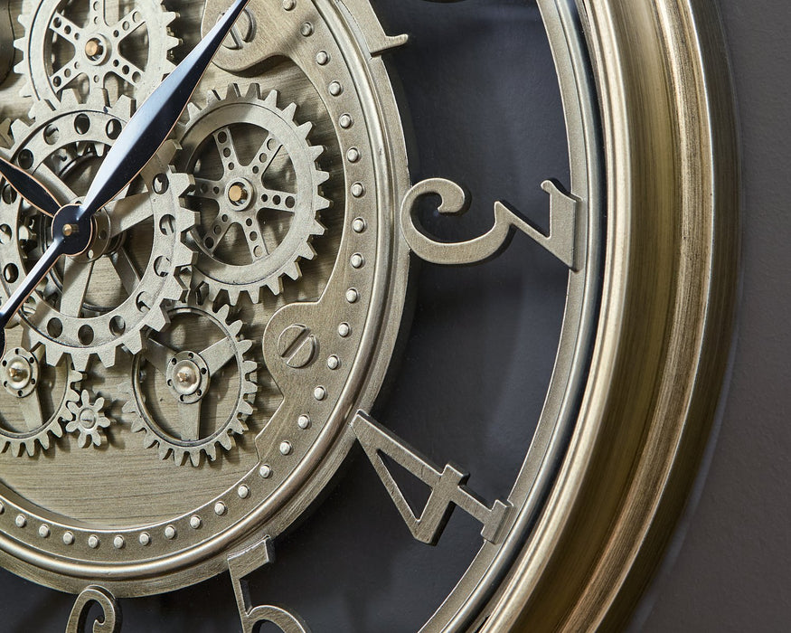 Gilover Wall Clock - Vida Furniture (Laredo,TX)