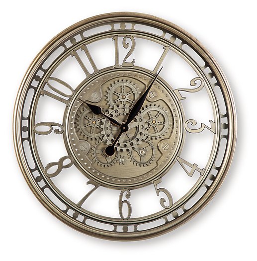 Gilover Wall Clock - Vida Furniture (Laredo,TX)