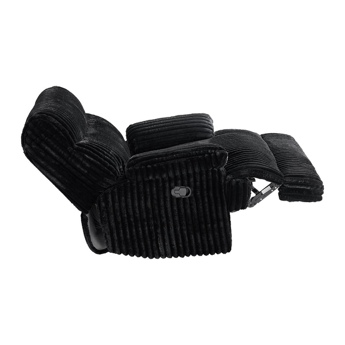 Admiral Motion Recliner in Masis Black