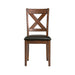 Alex Dining Side Chair Espresso (2 PER PACK) - Vida Furniture (Laredo,TX)