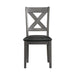 Alex Dining Side Chair Grey (2 PER PACK) - Vida Furniture (Laredo,TX)
