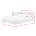 Amberley UPH Corner Bed with LED and USB - Vida Furniture (Laredo,TX)