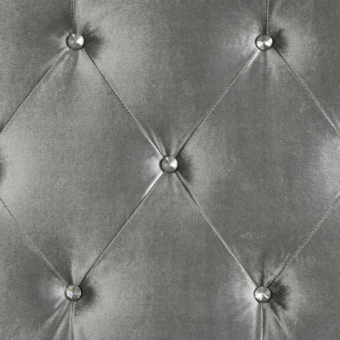 Amberley UPH Corner Bed with LED and USB - Vida Furniture (Laredo,TX)