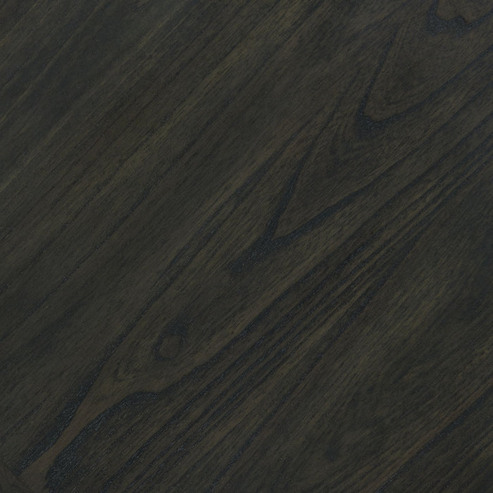 Amherst Dining Table w/Wood Leg Grey Finish - Vida Furniture (Laredo,TX)