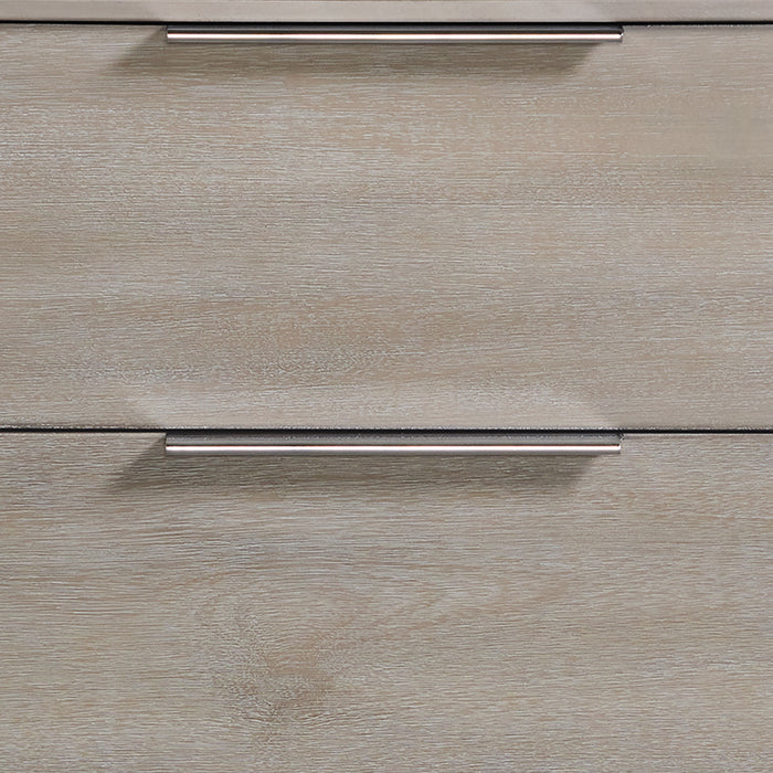 Arcadia 6-Drawer Chest in Grey - Vida Furniture (Laredo,TX)