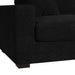 Arizona 6PC Sectional Set with RHF Chaise in Steno Black - Vida Furniture (Laredo,TX)