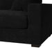 Arizona 7PC Sectional Set with LHF Chaise in Steno Black - Vida Furniture (Laredo,TX)
