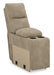 Next-Gen DuraPella Power Reclining Sectional Loveseat with Console - Vida Furniture (Laredo,TX)