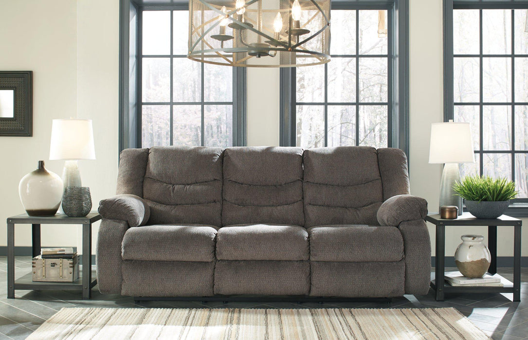 Tulen Reclining Sofa - Vida Furniture (Laredo,TX)
