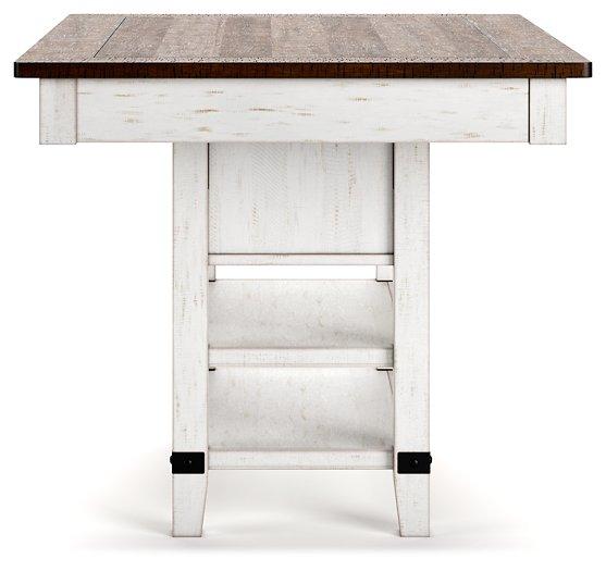 Valebeck Counter Height Dining Table - Vida Furniture (Laredo,TX)