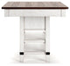 Valebeck Counter Height Dining Table - Vida Furniture (Laredo,TX)