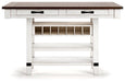 Valebeck Counter Height Dining Table - Vida Furniture (Laredo,TX)