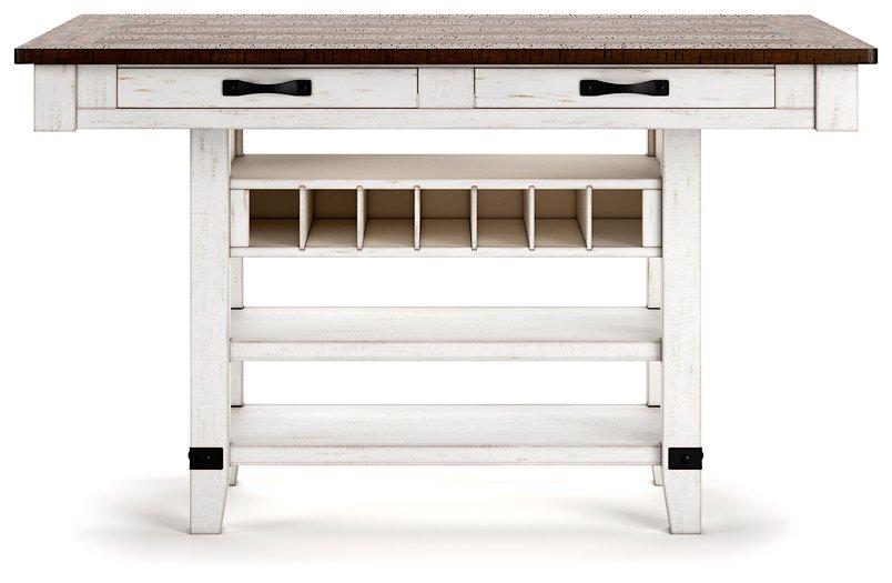 Valebeck Counter Height Dining Table - Vida Furniture (Laredo,TX)