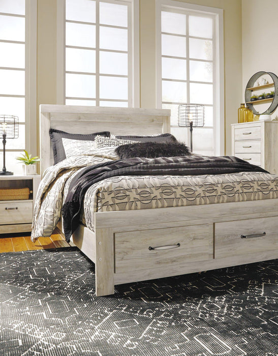 Bellaby Bed with 2 Storage Drawers - Vida Furniture (Laredo,TX)