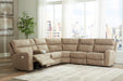 Next-Gen DuraPella Power Reclining Sectional - Vida Furniture (Laredo,TX)