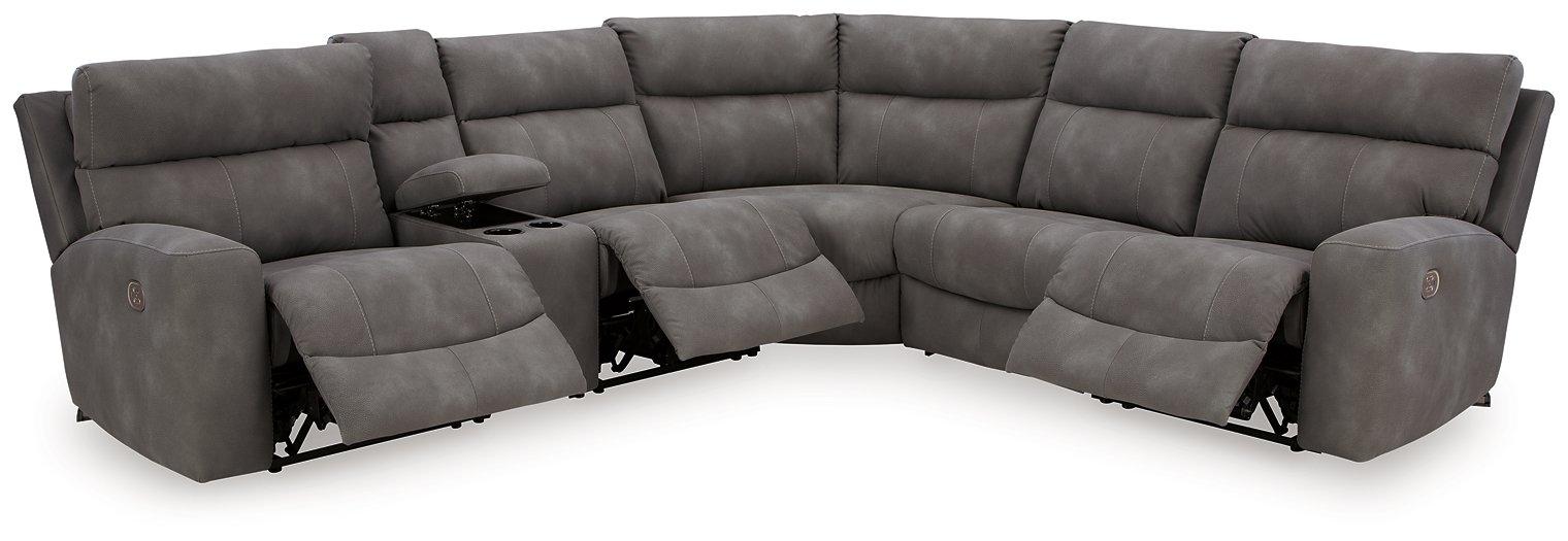 Next-Gen DuraPella Power Reclining Sectional - Vida Furniture (Laredo,TX)