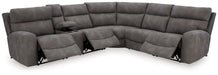 Next-Gen DuraPella Power Reclining Sectional - Vida Furniture (Laredo,TX)