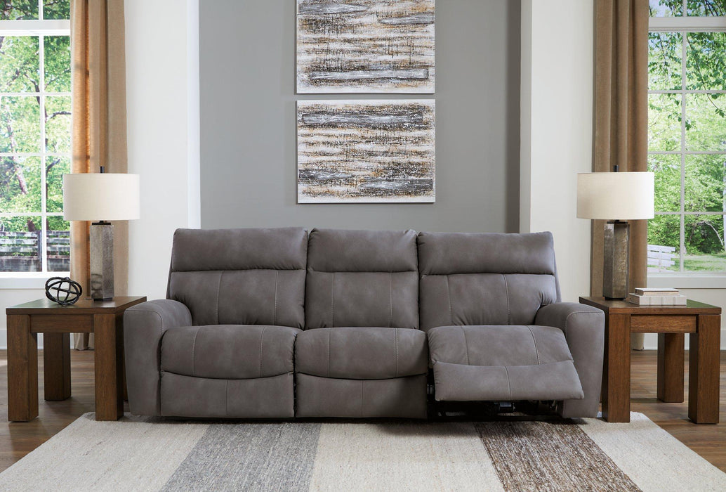 Next-Gen DuraPella Power Reclining Sectional Sofa - Vida Furniture (Laredo,TX)