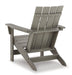 Visola Outdoor Adirondack Chair Set with End Table - Vida Furniture (Laredo,TX)