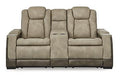 Next-Gen DuraPella Power Reclining Loveseat with Console - Vida Furniture (Laredo,TX)
